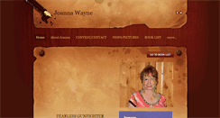 Desktop Screenshot of joannawayne.com